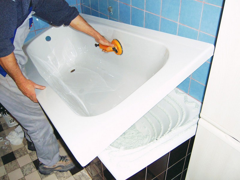 Реставрация ванн акриловым вкладышем в Бузулуке - Работа 2