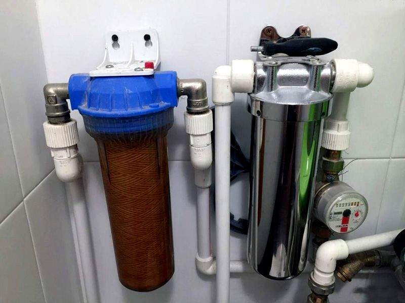 Монтаж фильтра тонкой очистки воды в Бузулуке - Работа 5