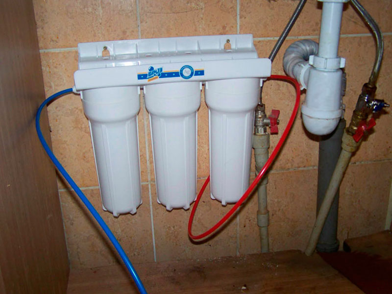 Установка фильтра для воды в Бузулуке - Работа 2