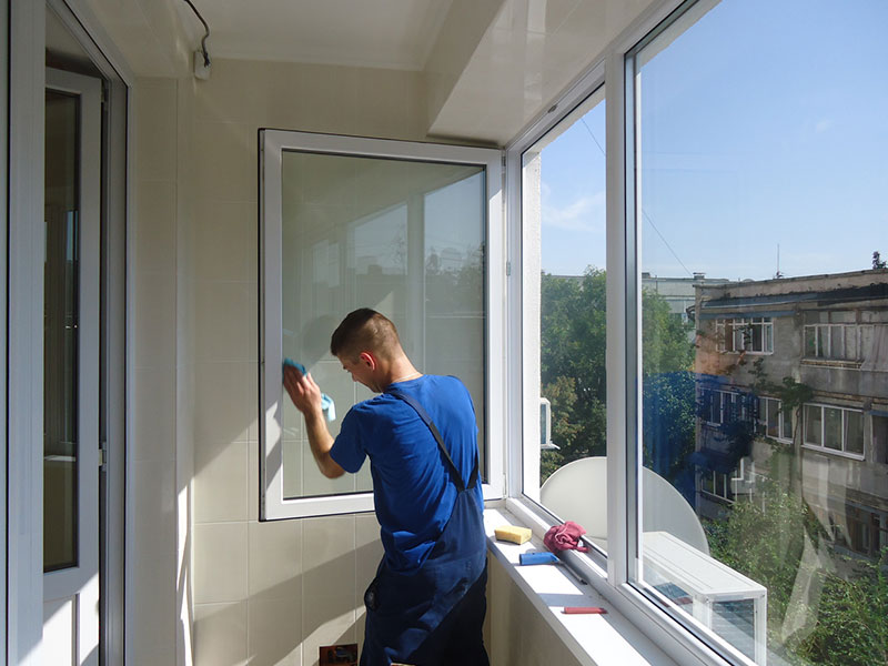Мытье балконов, лоджий в Бузулуке - Работа 4