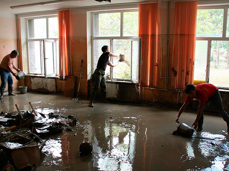 Уборка после затопления в Бузулуке - Работа 4