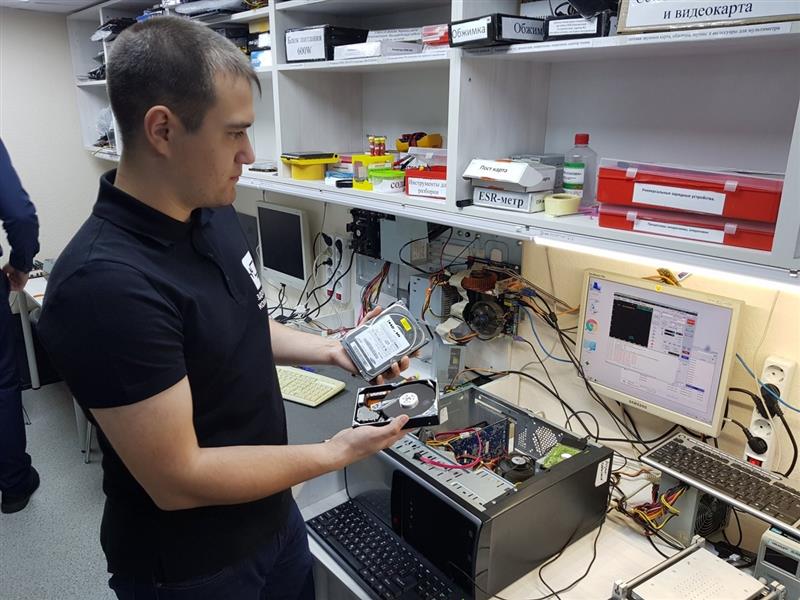 Восстановление данных компьютера в Бузулуке - Работа 1