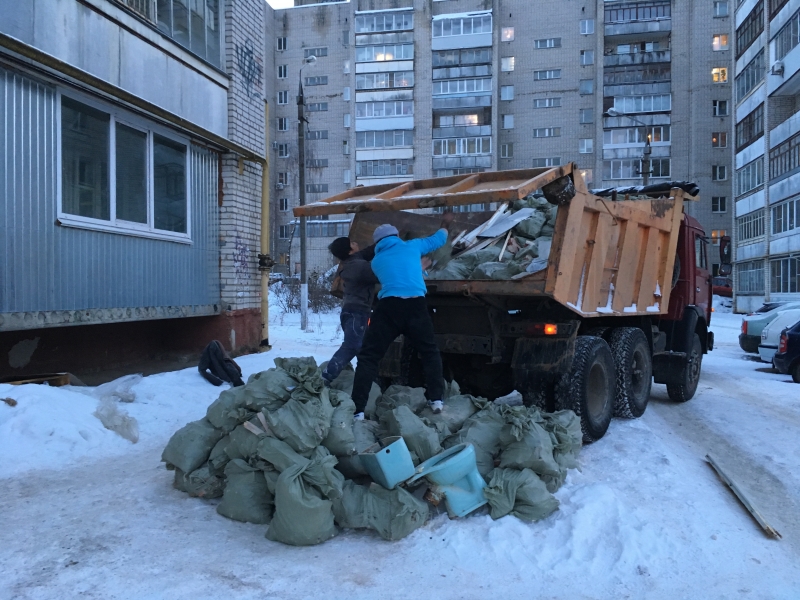 Вывоз строительного мусора в Бузулуке - Работа 1