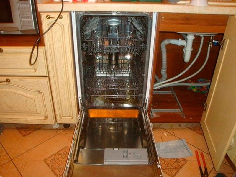 Подключение посудомоечной машины в Бузулуке - Работа 2